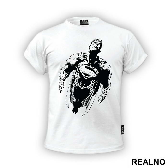 Flying Illustration - Superman