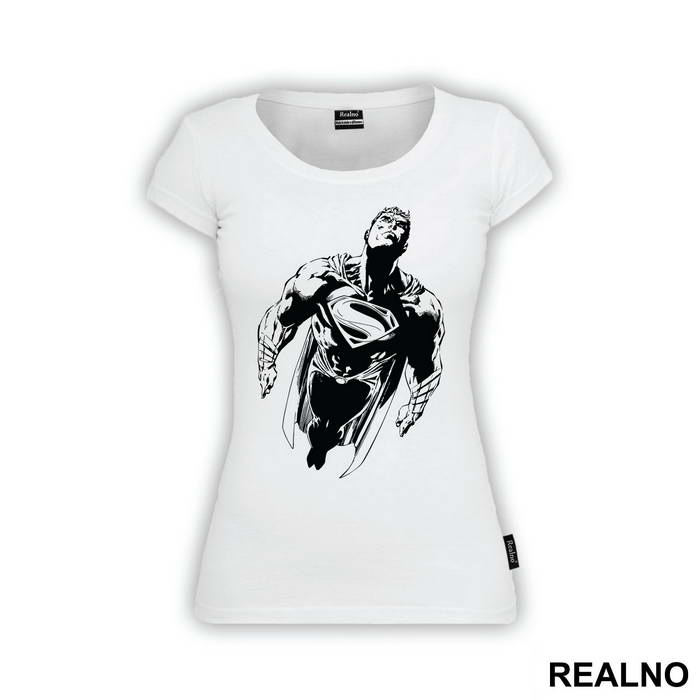 Flying Illustration - Superman