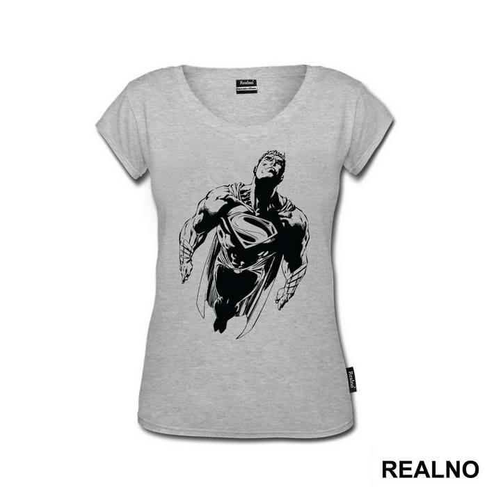Flying Illustration - Superman