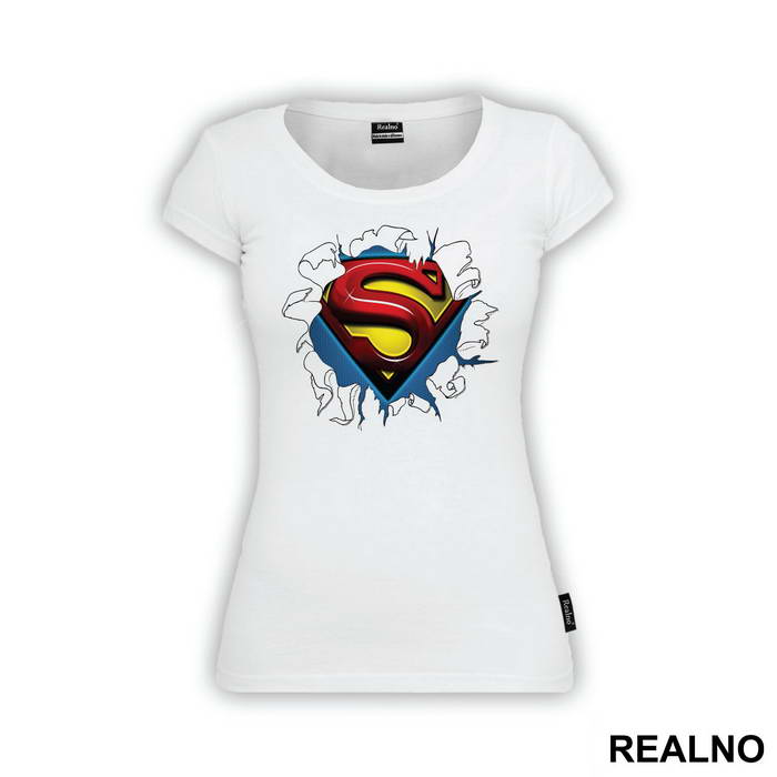 Logo Shirt Rip - Superman