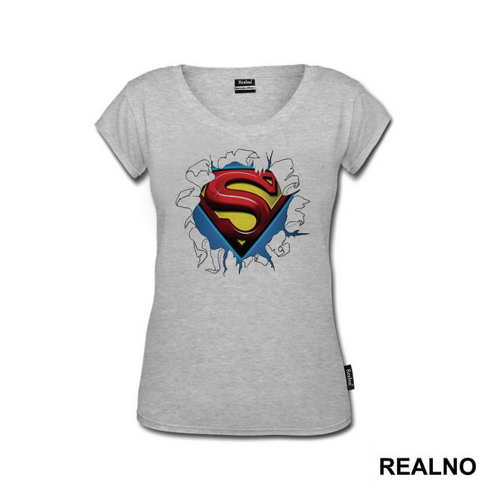Logo Shirt Rip - Superman