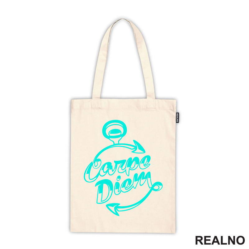Carpe Diem With Blue Arrows - Motivation - Quotes