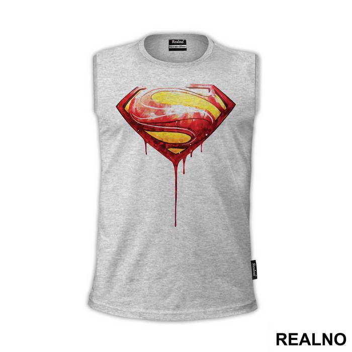 Logo Color Dripping - Superman