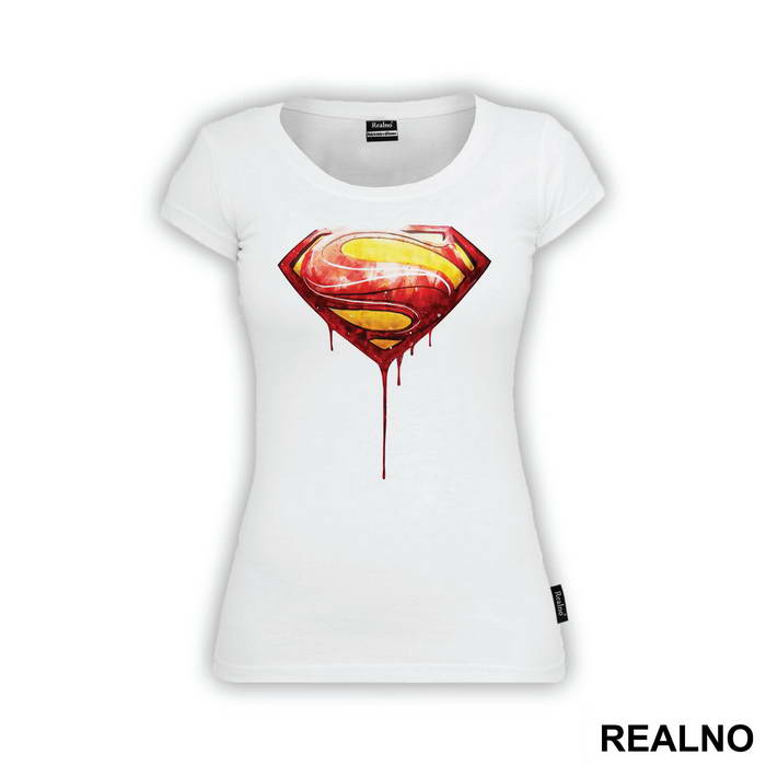 Logo Color Dripping - Superman