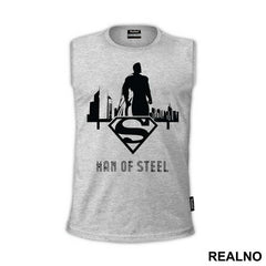 Man Of Steel City Silhouette - Superman