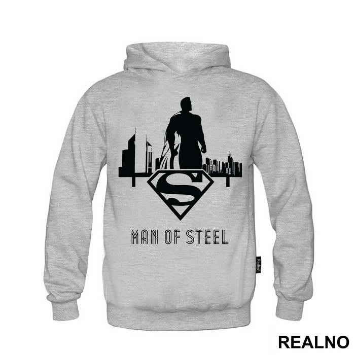 Man Of Steel City Silhouette - Superman
