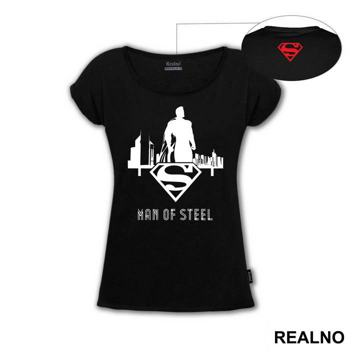 Man Of Steel City Silhouette - Superman