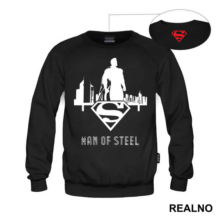 Man Of Steel City Silhouette - Superman