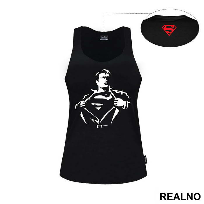 Shirt Rip Illustration - Superman
