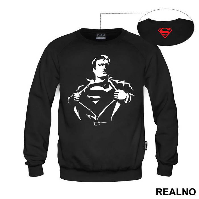 Shirt Rip Illustration - Superman