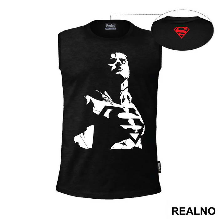 Man Of Steel Looking Down - Superman