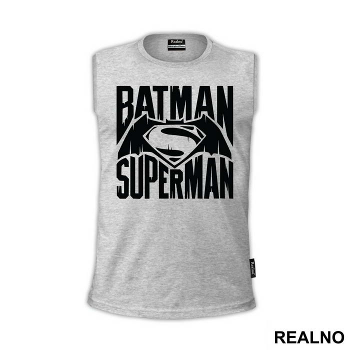 Batman Vs Text Logo - Superman
