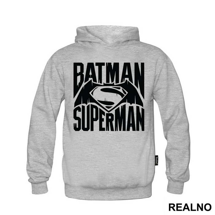 Batman Vs Text Logo - Superman