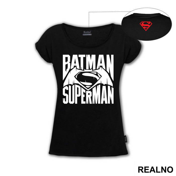 Batman Vs Text Logo - Superman