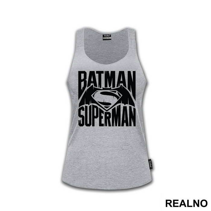 Batman Vs Text Logo - Superman