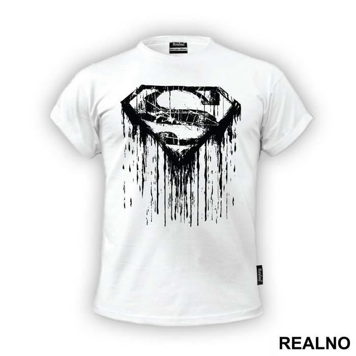 Superman Paint Splash Logo - Superman