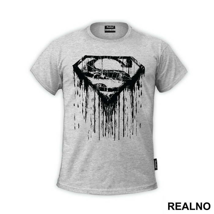 Superman Paint Splash Logo - Superman