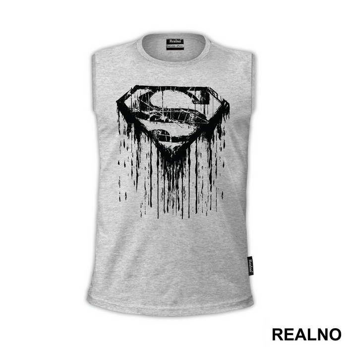 Superman Paint Splash Logo - Superman