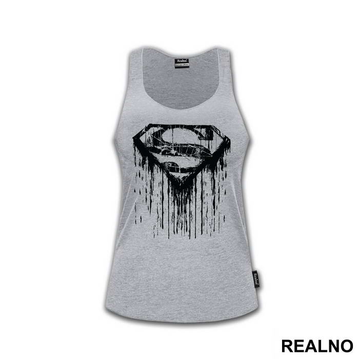 Superman Paint Splash Logo - Superman