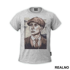 Thomas Shelby Sepia Portrait - Peaky Blinders
