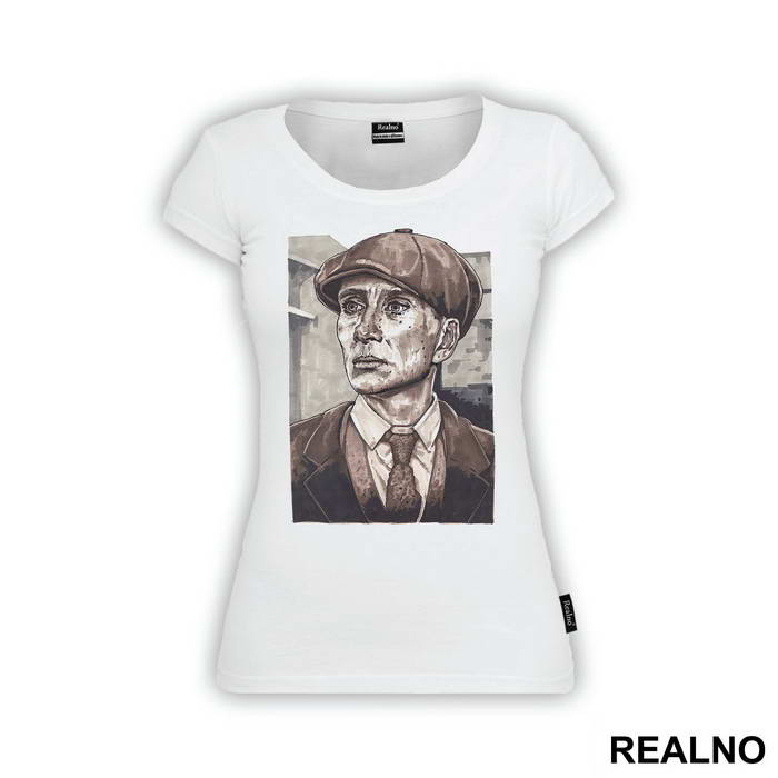 Thomas Shelby Sepia Portrait - Peaky Blinders