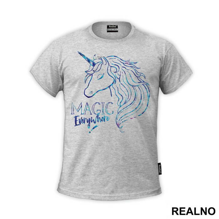 Magic Everywhere - Unicorn - Jednorog - Majica