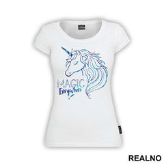 Magic Everywhere - Unicorn - Jednorog - Majica