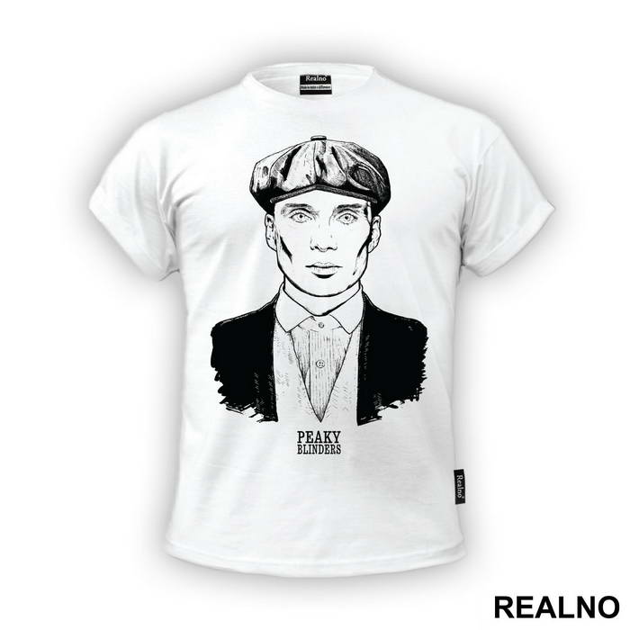 Thomas Shelby Illustration Portrait - Peaky Blinders