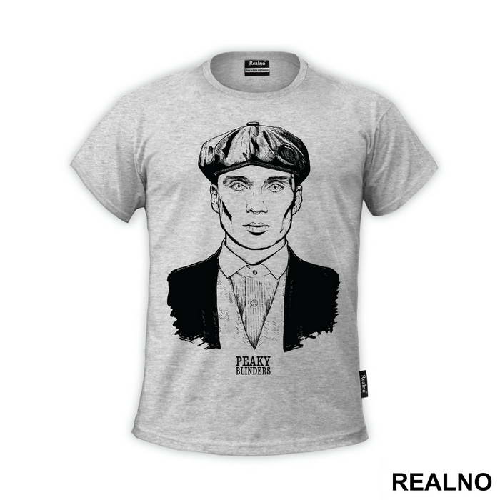 Thomas Shelby Illustration Portrait - Peaky Blinders