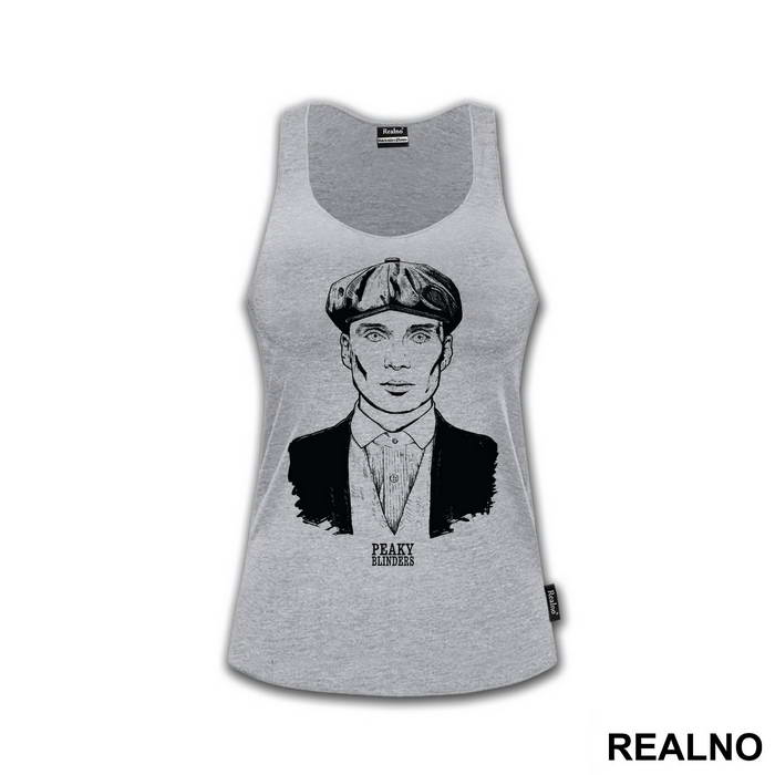 Thomas Shelby Illustration Portrait - Peaky Blinders