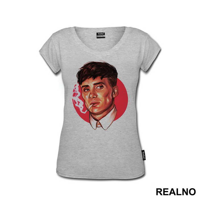 Thomas Shebly Red Moon Portrait - Peaky Blinders