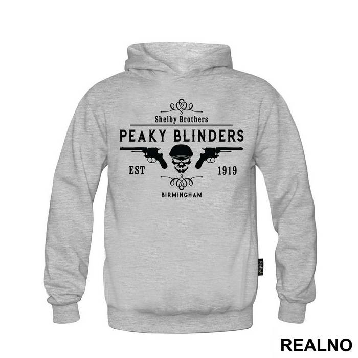 Shelby Brother Guns And Skull - Peaky Blinders