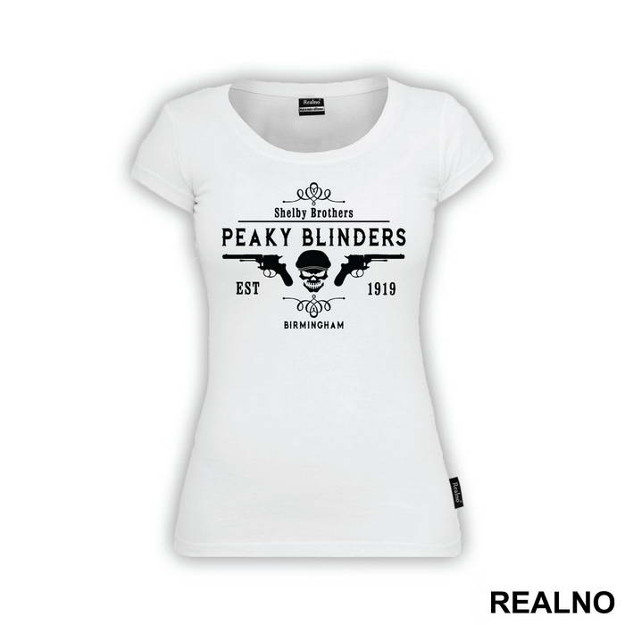Shelby Brother Guns And Skull - Peaky Blinders