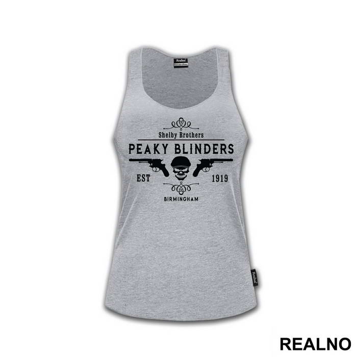 Shelby Brother Guns And Skull - Peaky Blinders