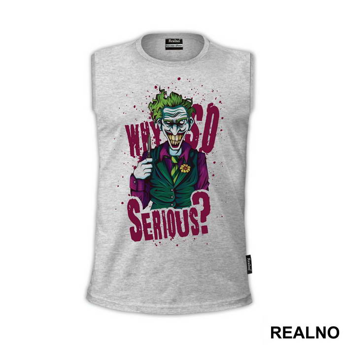 Why So Serious Illustration - Joker