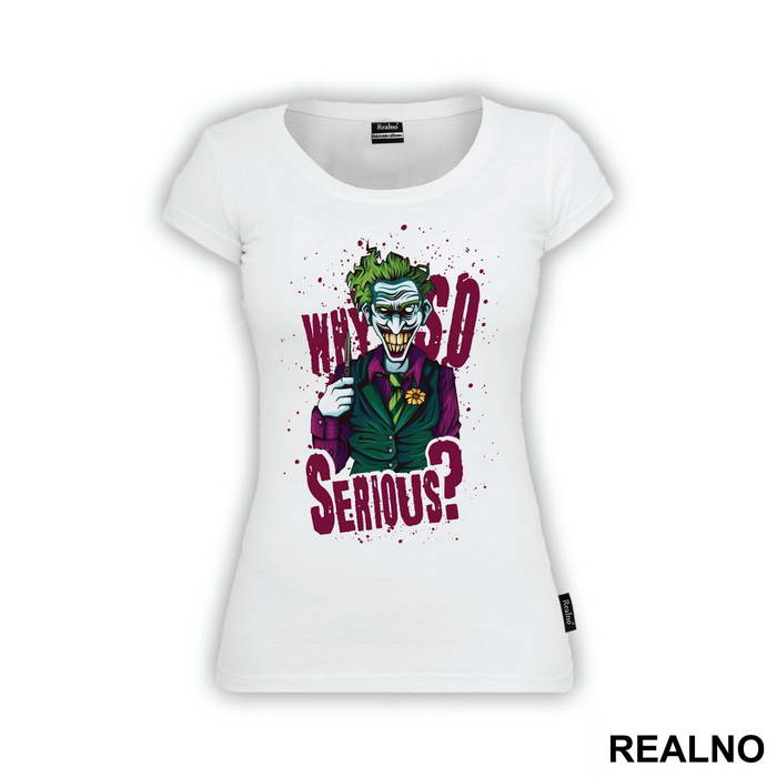 Why So Serious Illustration - Joker