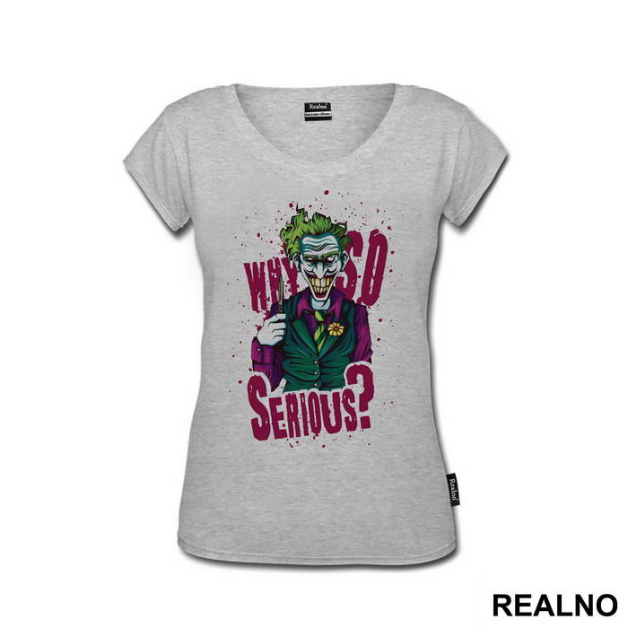 Why So Serious Illustration - Joker