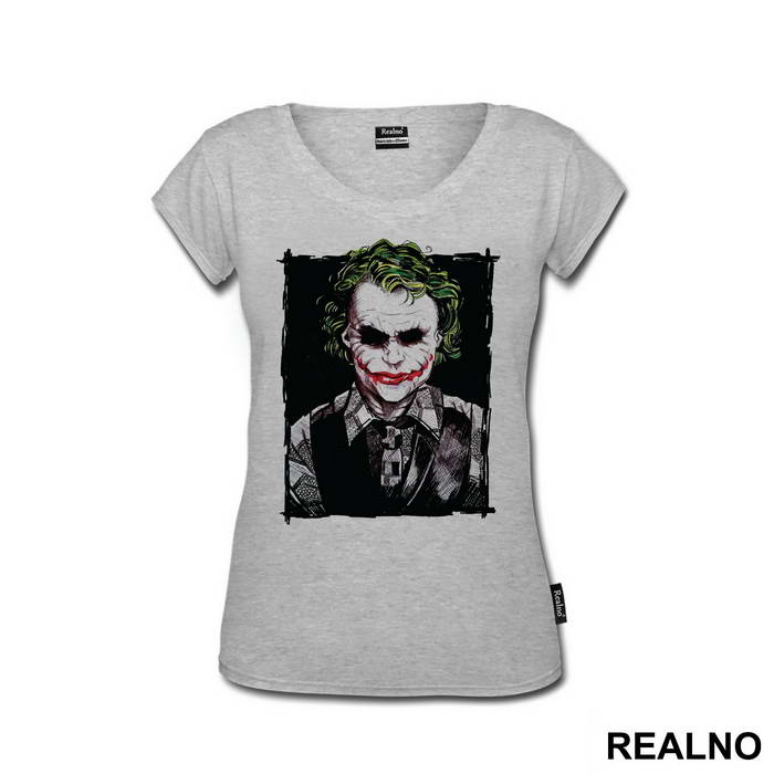 Face Portrait Dark Eyes - Joker