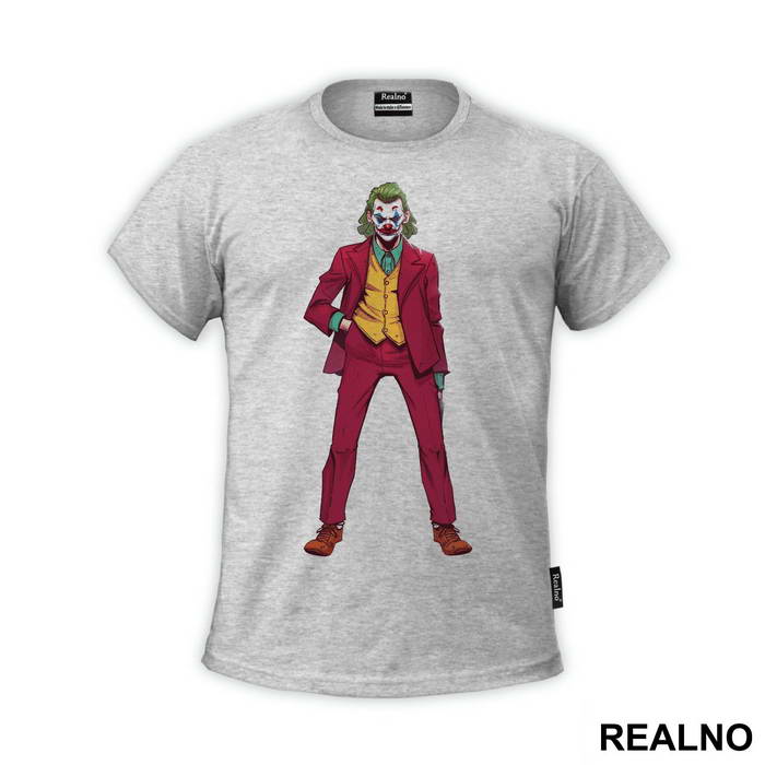 Standing In A Purple Suit - Joker