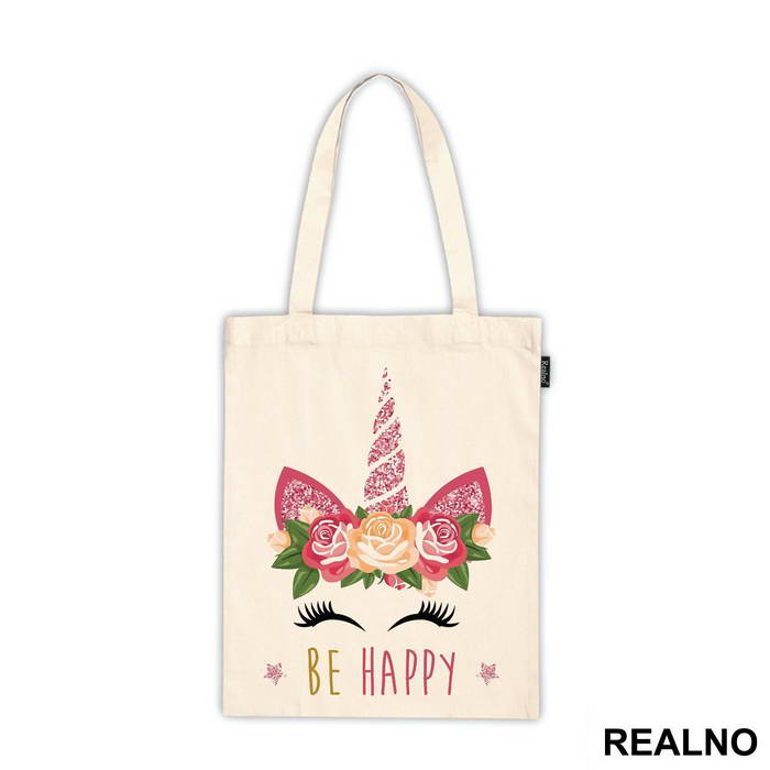 Be Happy - Unicorn - Jednorog - Majica