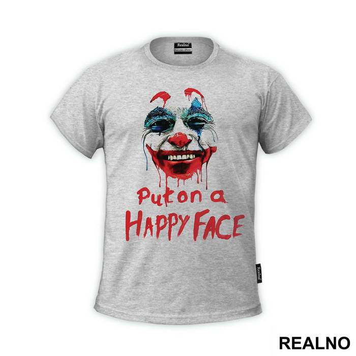 Put On A Happy Face - Face Paint - Joker