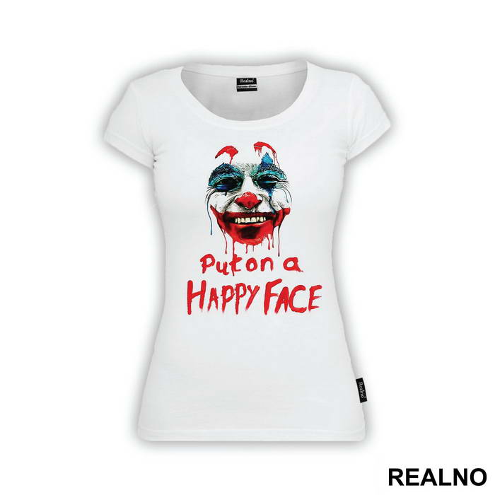 Put On A Happy Face - Face Paint - Joker