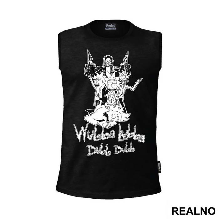 Wubba Lubba Dubb Dubb Five Universe Ricks - Rick And Morty