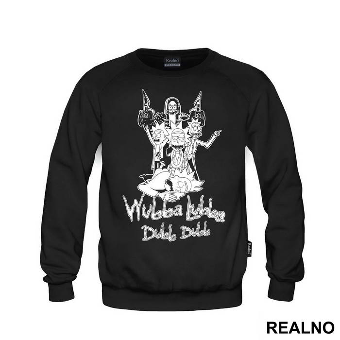 Wubba Lubba Dubb Dubb Five Universe Ricks - Rick And Morty