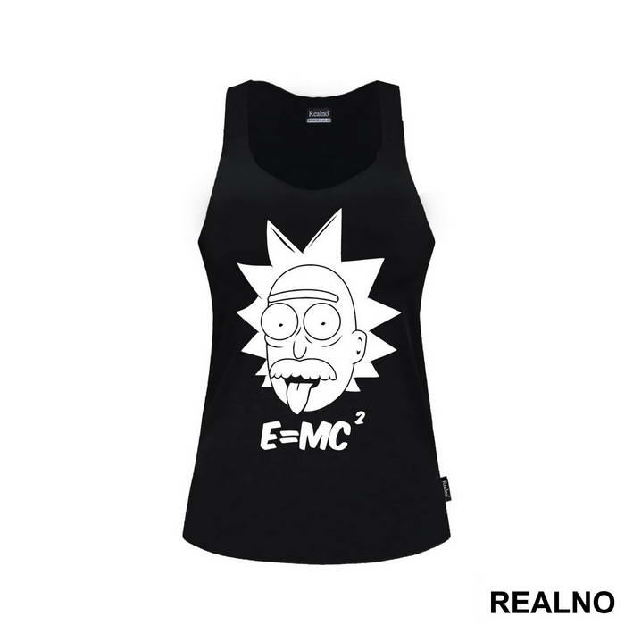 Einstein Rick Head - Rick And Morty