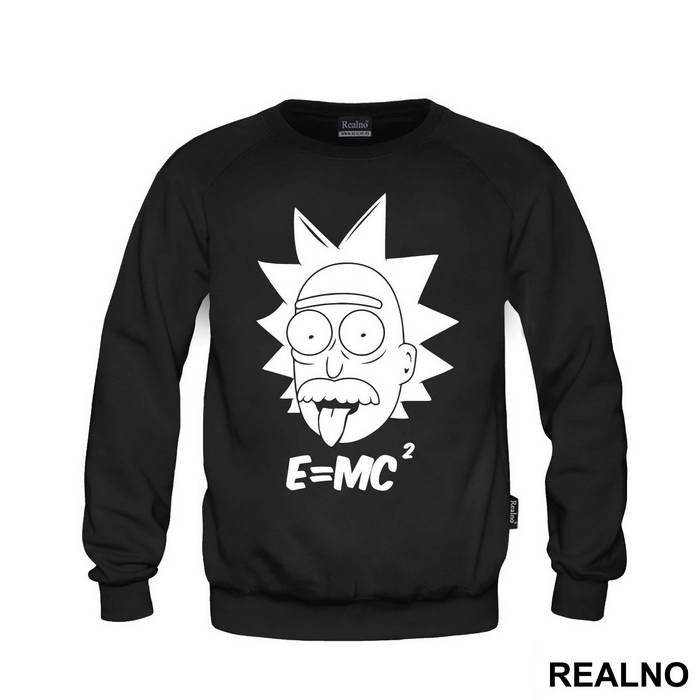 Einstein Rick Head - Rick And Morty