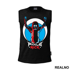Pickle Rick Red And Blue - Rick And Morty