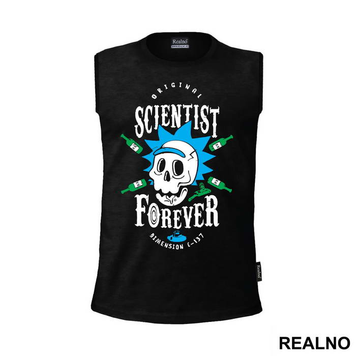 Orininal Scientist Forever Dimension C-137 - Rick And Morty