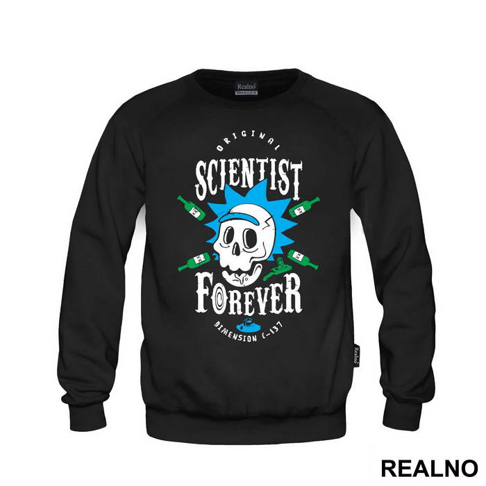 Orininal Scientist Forever Dimension C-137 - Rick And Morty