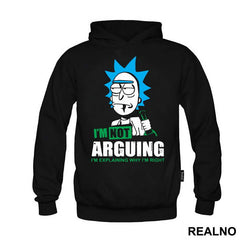 I'm Not Arguing I'm Explaining Why I'm Right Rick Bottle - Rick And Morty